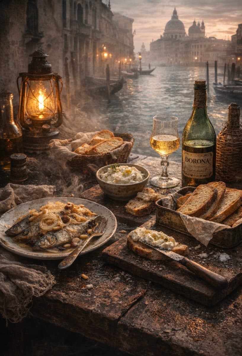 Venice through its lagoon cuisine