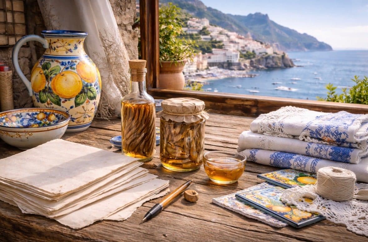 Amalfi and the materials of the Amalfi Coast