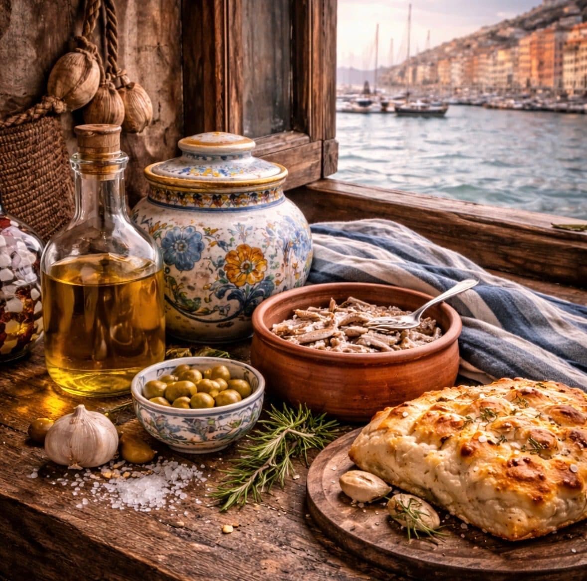 Everyday Genoa: food, textiles, and objects of port life