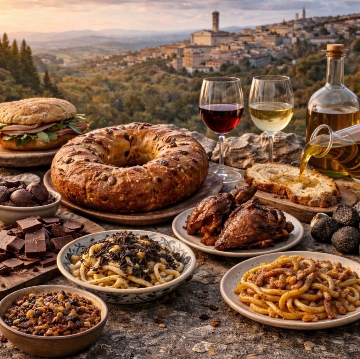 Perugia Through Its Flavors